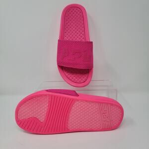 Athletic Propulsion Labs Slides Womens 6 BL Techloom Slide Metallic Neon Pink